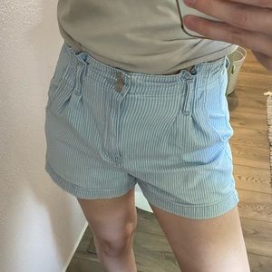 American eagle pin stripe shorts